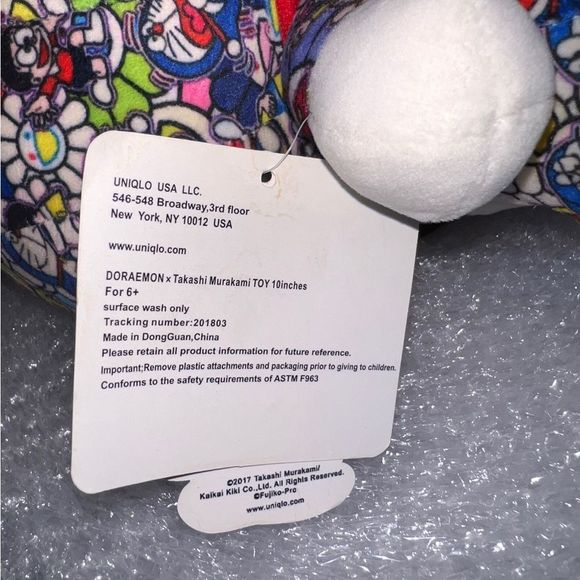 Uniqlo Takashi Murakami Doraemon Plush Limited Edition Authentic With Tags 2017 - Picture 3 of 6